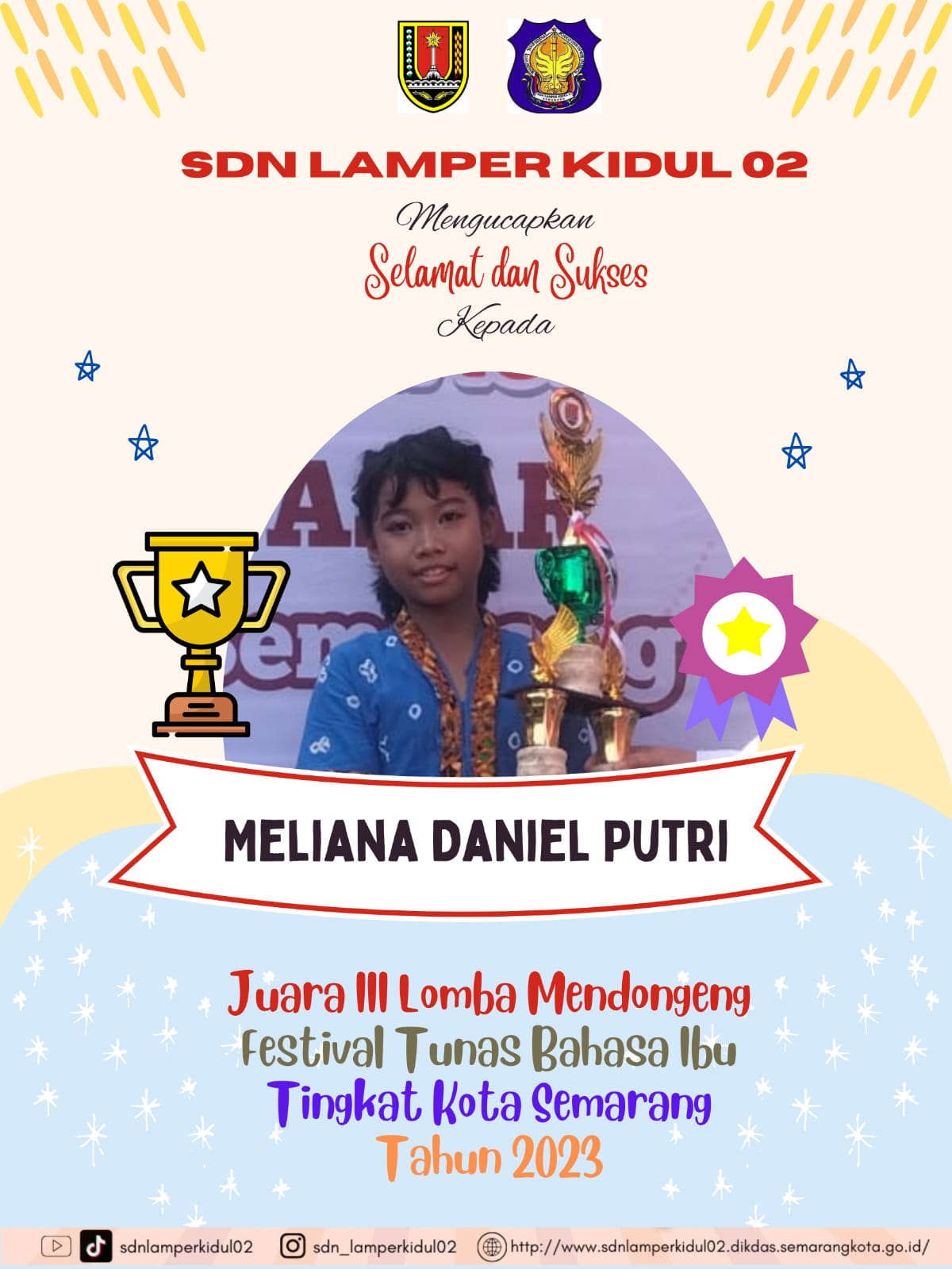 Juara 3 Lomba Mendongeng